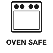 This product is oven safe up to 300°c